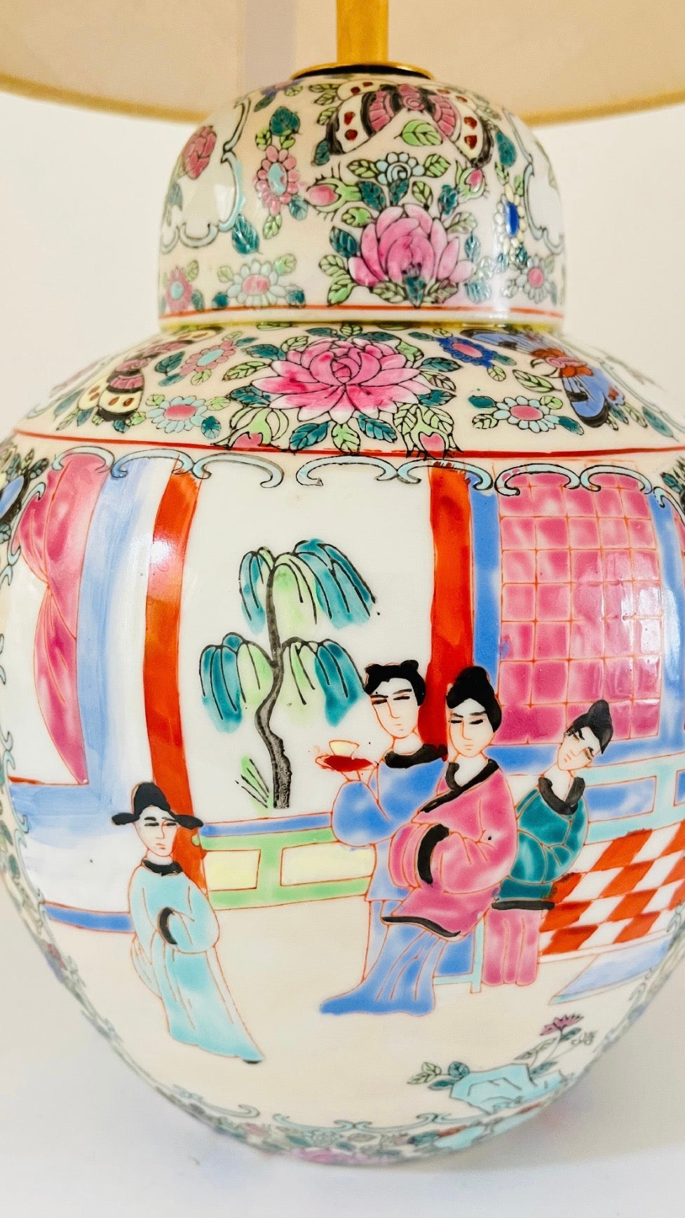 Antique Chinese Jar Lamp