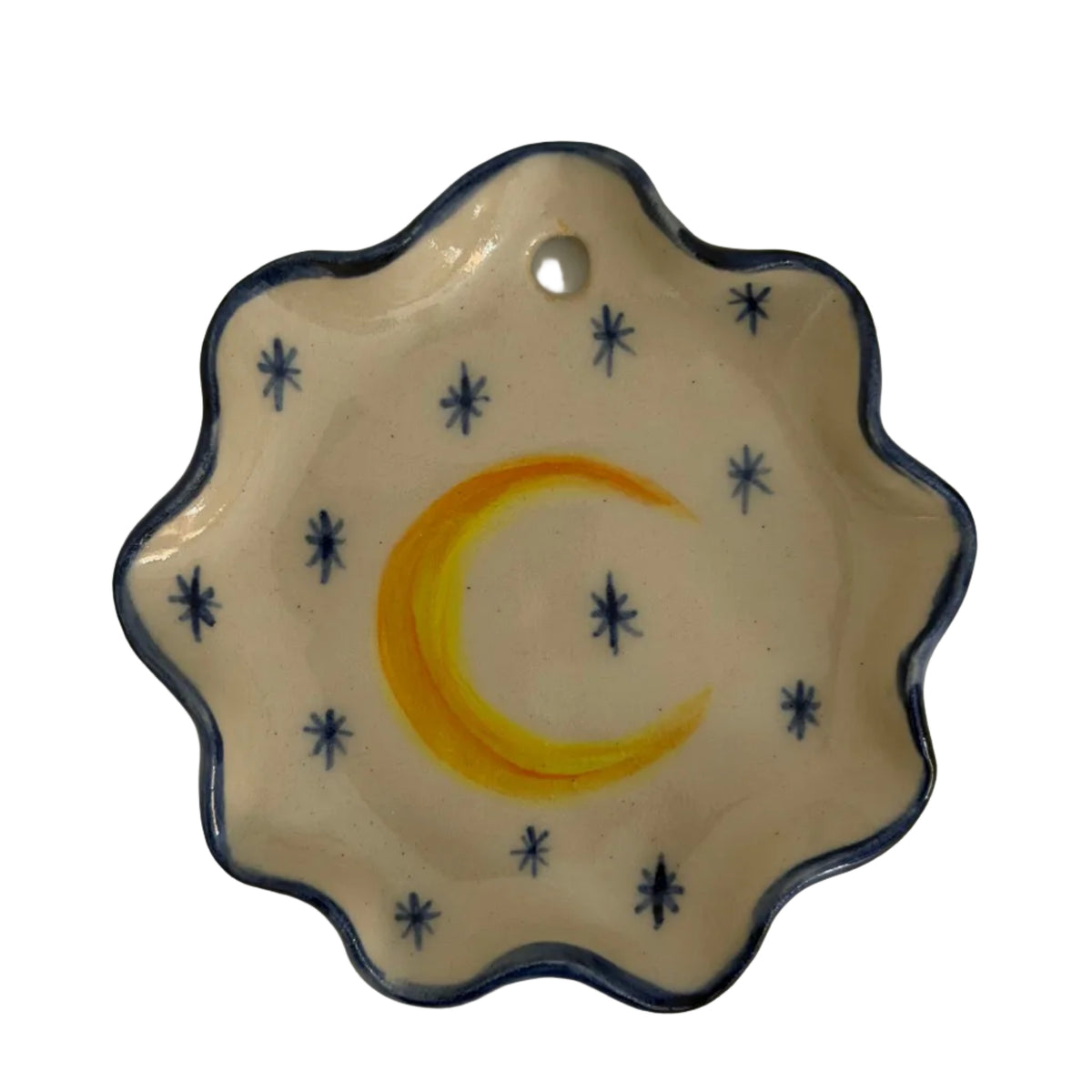 Moon Frill Plate - Wall Hanging