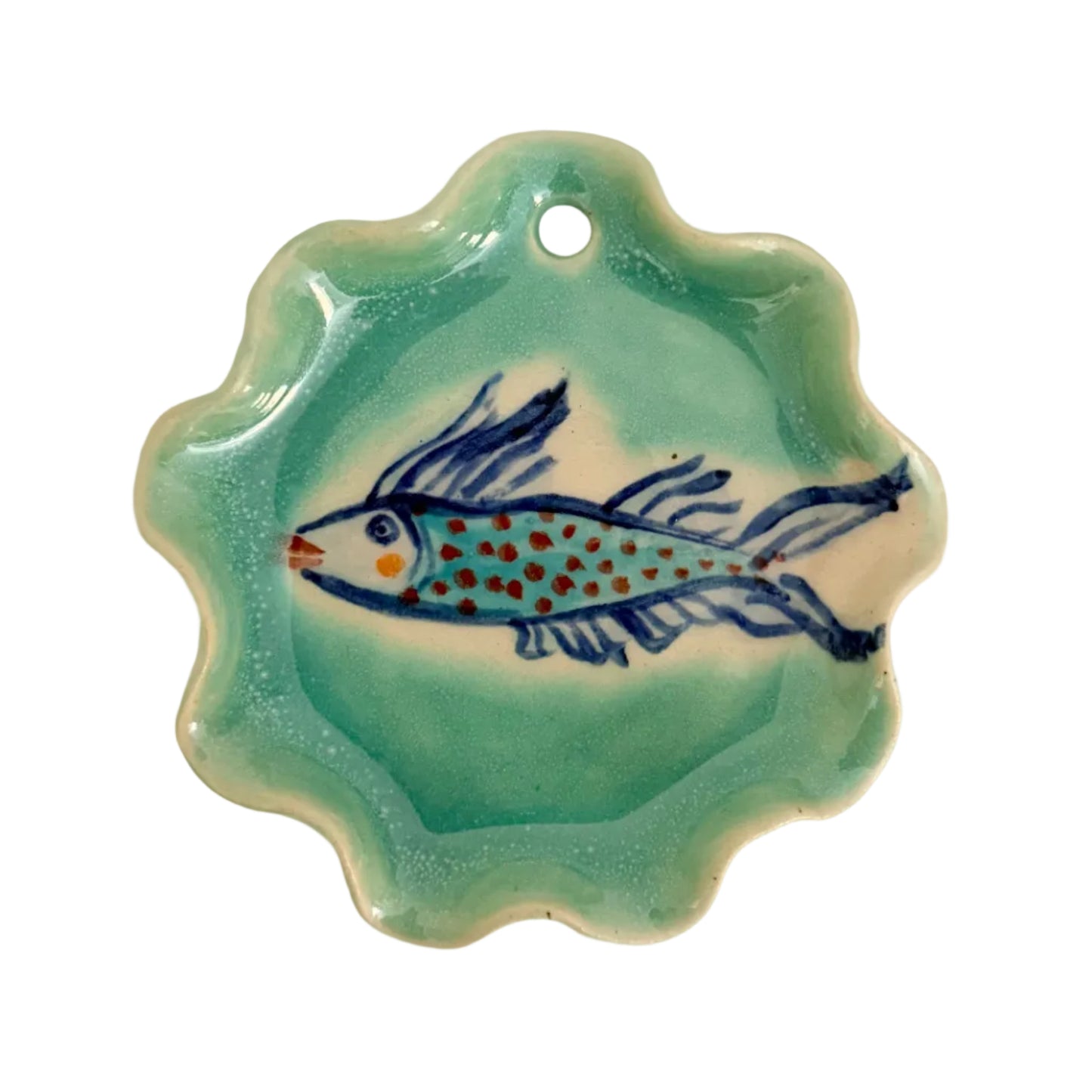 Fish Frill Plate - Wall Hanging