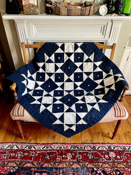 Midnight Patchwork Quilt