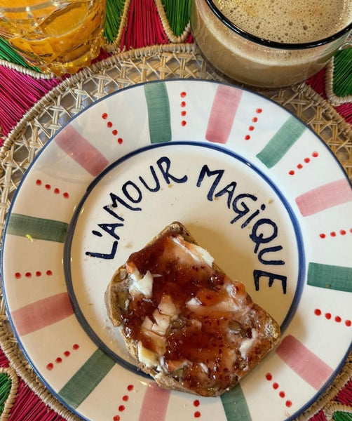 L'Amour Magique' Dessert Plate