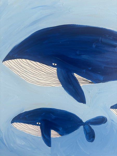 Together in Blue Artwork