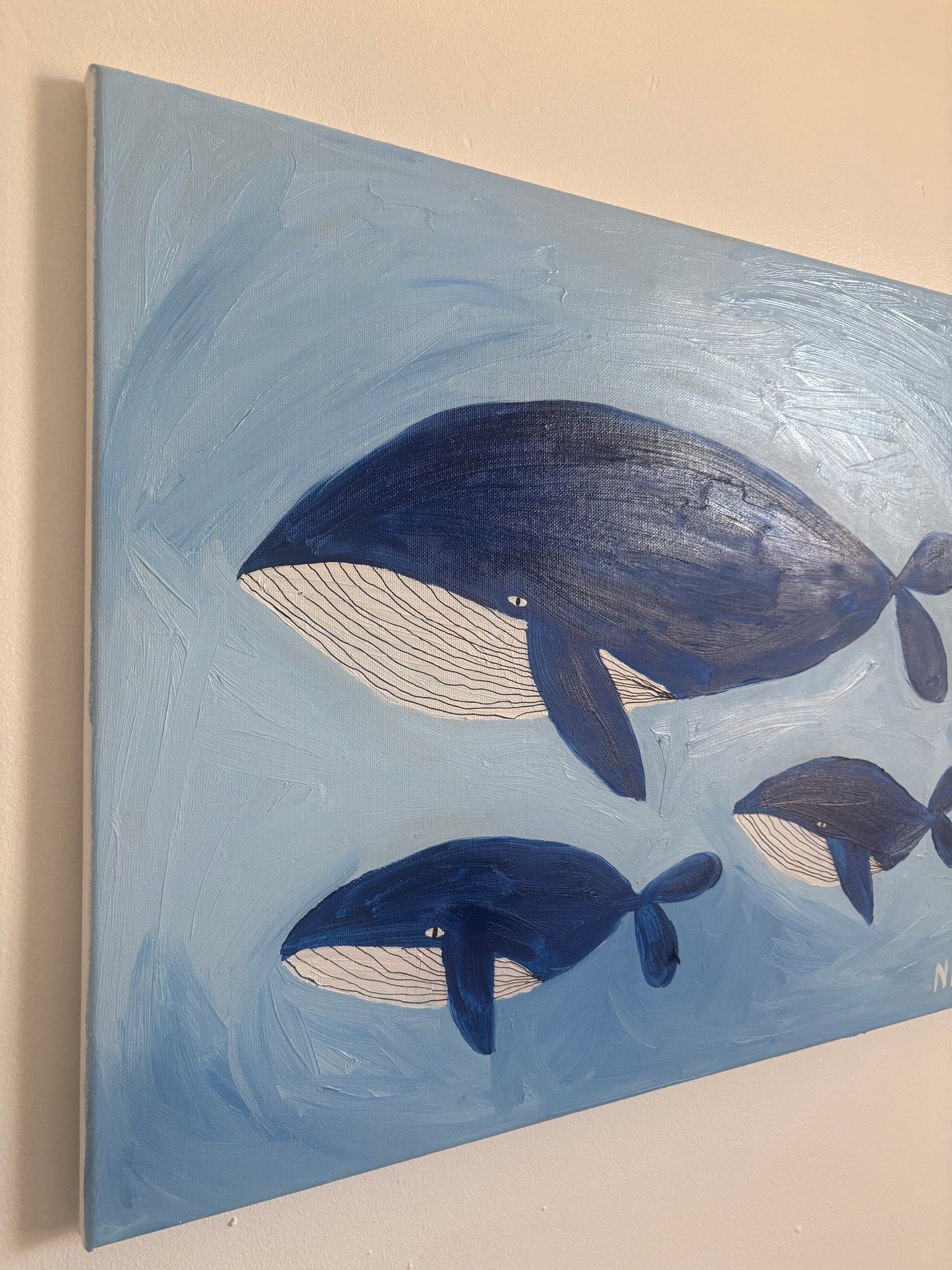 Together in Blue Artwork