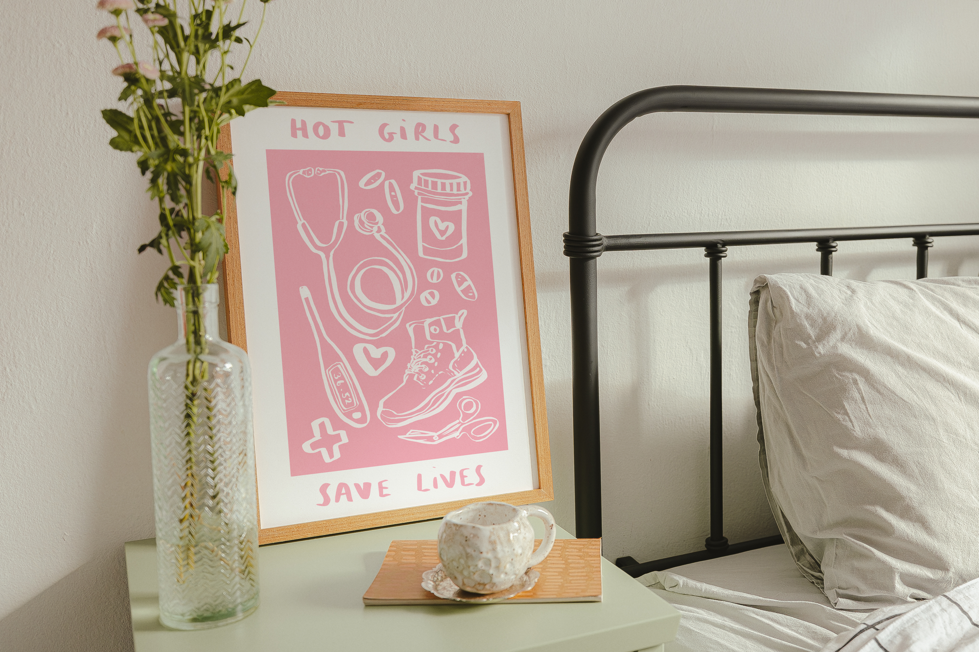 Hot Girls / Boys Save Lives - Paramedics Print