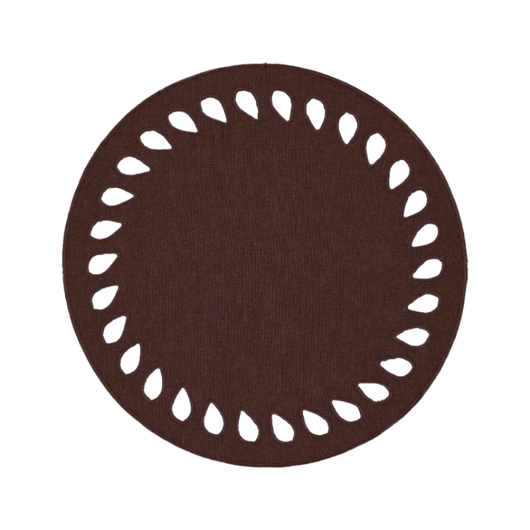 Placemat Viseu, Brown with Brown