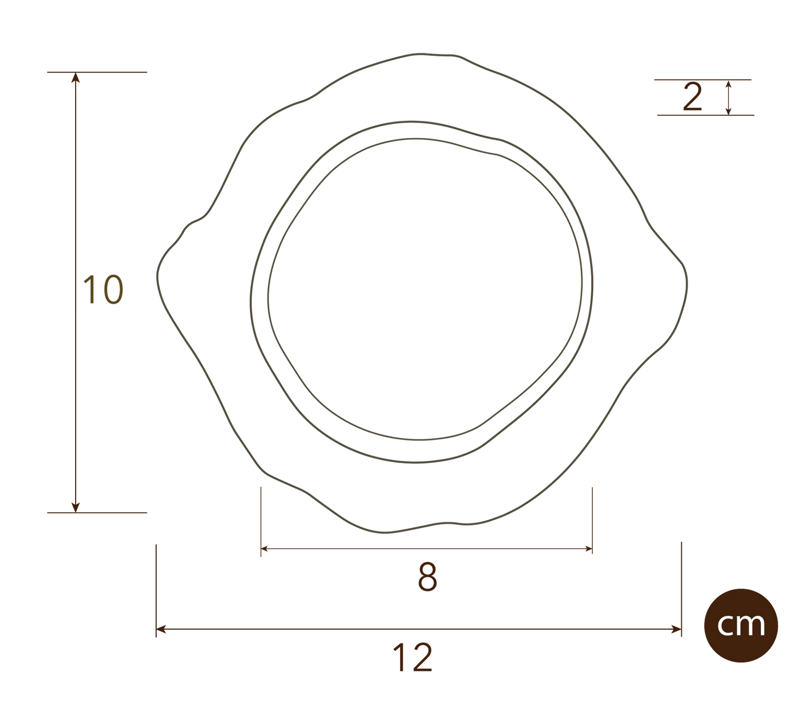 Isla | Coasters Set | Burnt Ochre