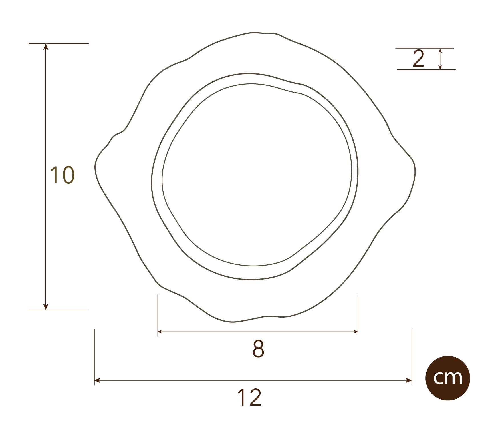 Isla | Coasters Set | Burnt Ochre