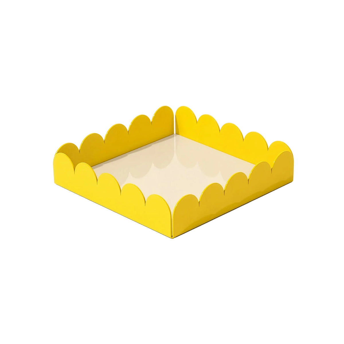 Yellow Wave Napkin Holder