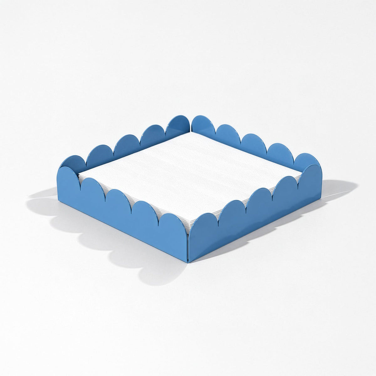Blue Wave Napkin Holder