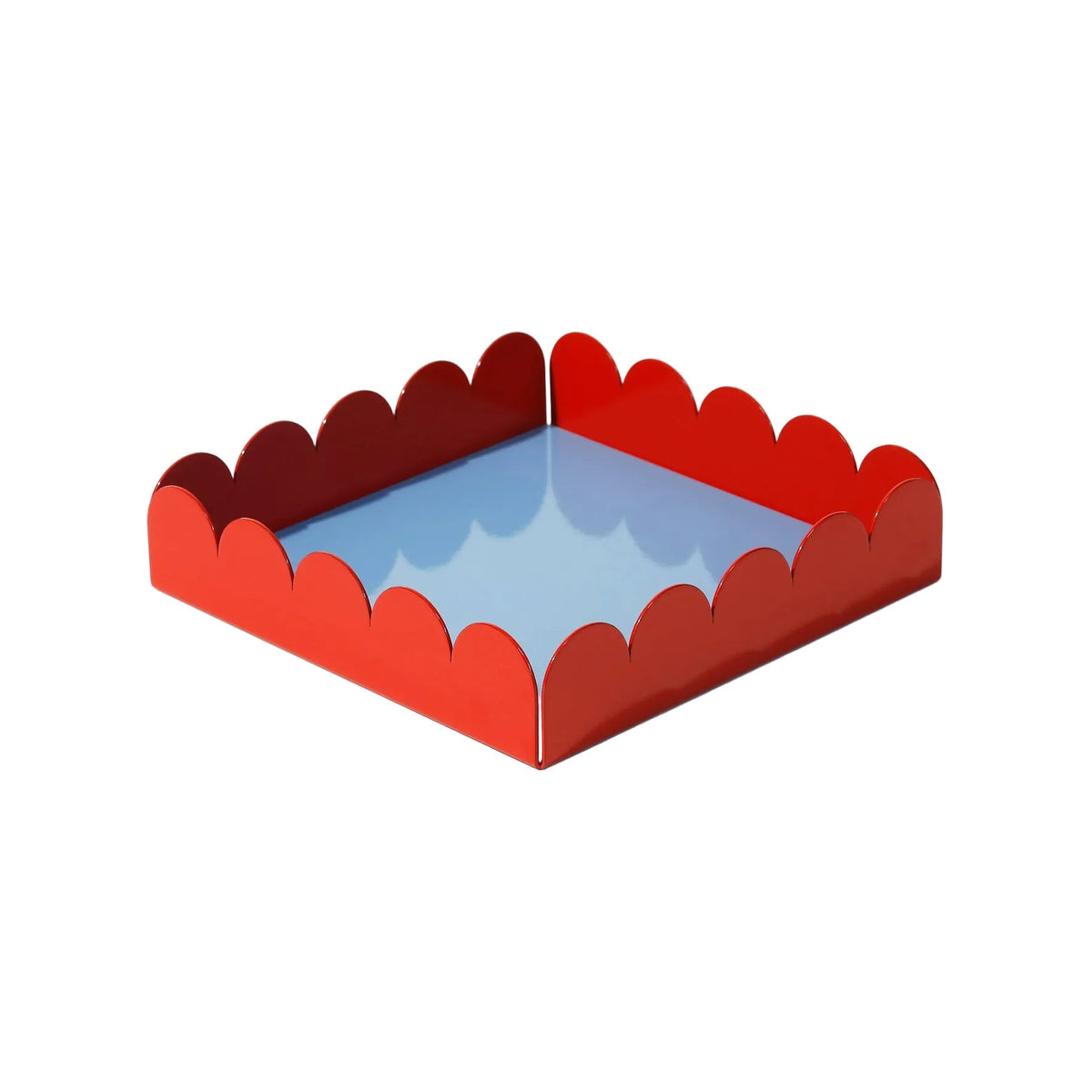 Red Wave Napkin Holder