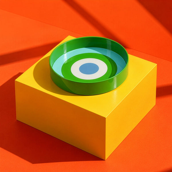 Green Loop Serving Bowl Large