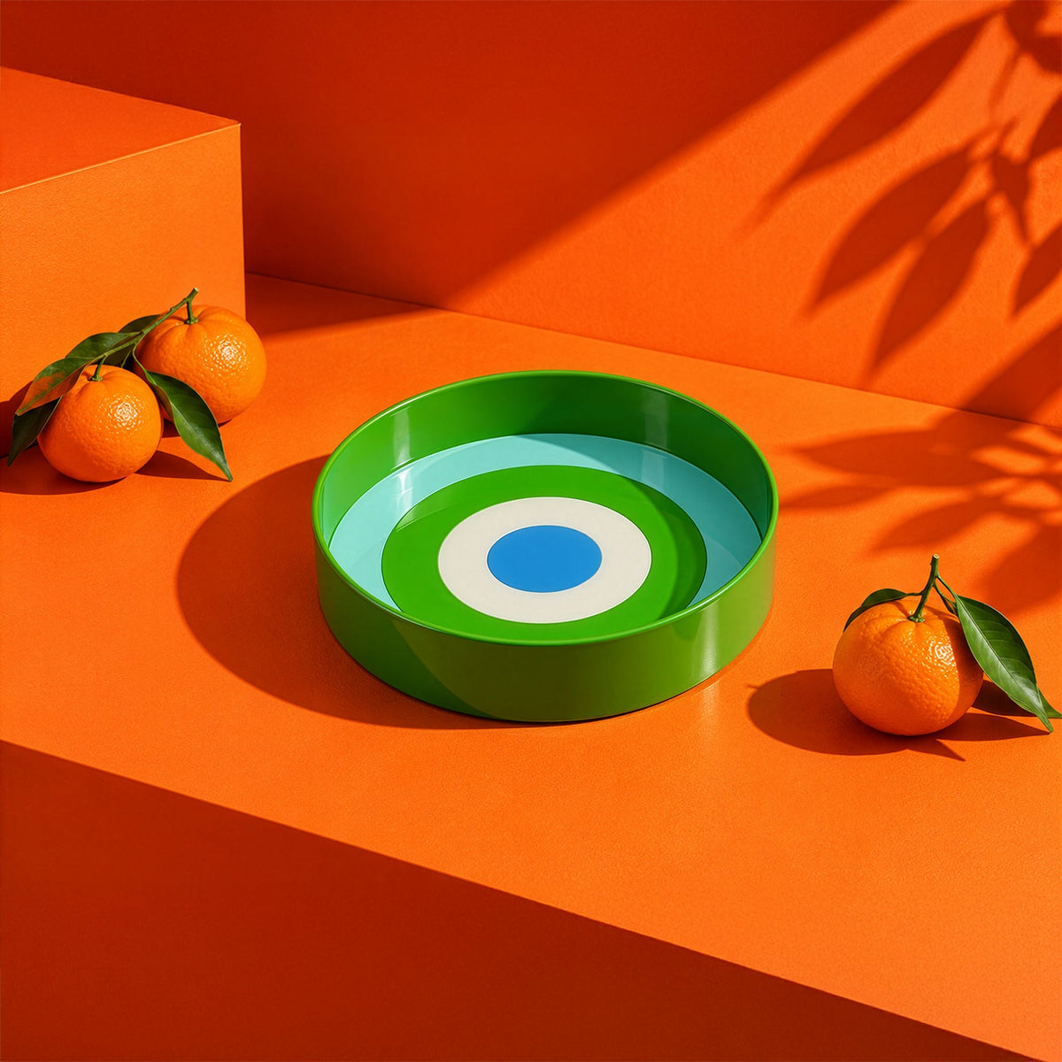 Green Loop Serving Bowl Large