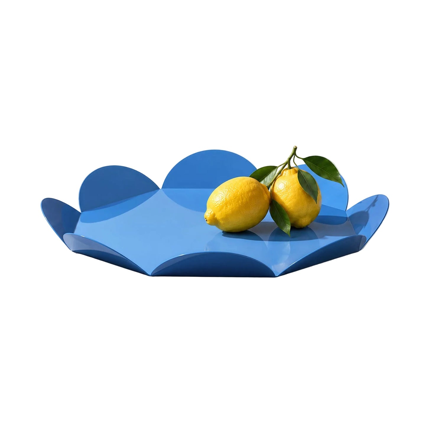 Blue Flower Tray