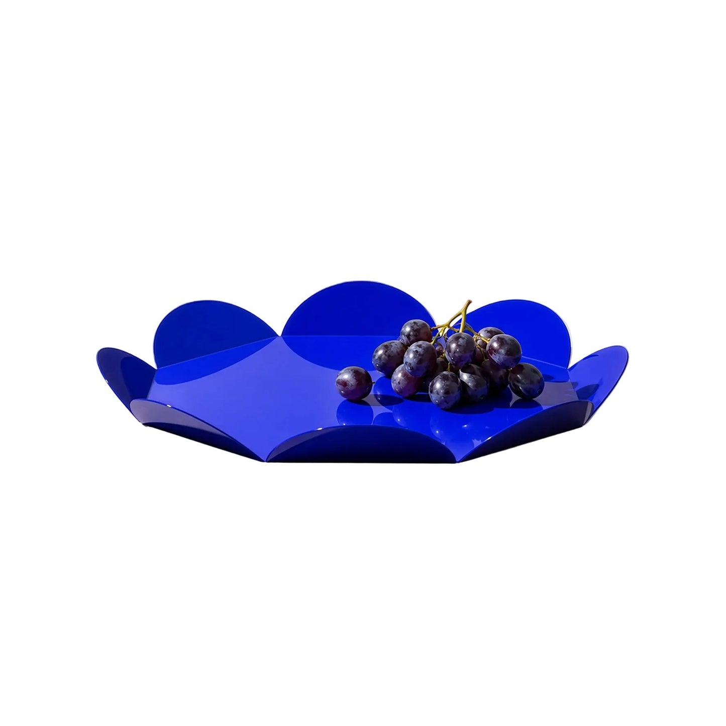 Navy Blue Flower Tray