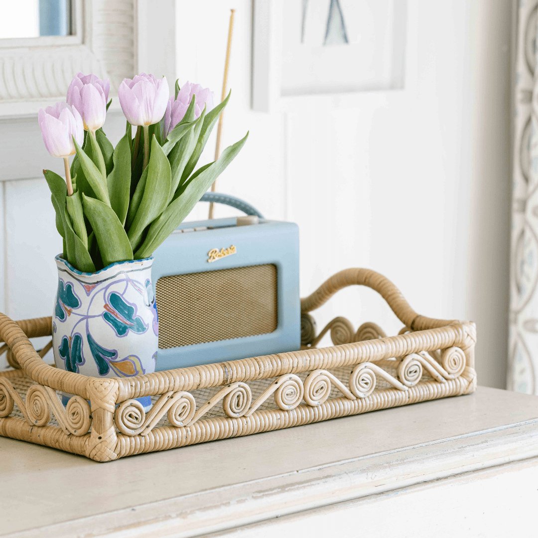Ivy Rattan Tray