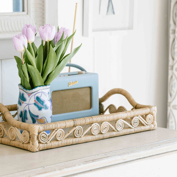 Ivy Rattan Tray