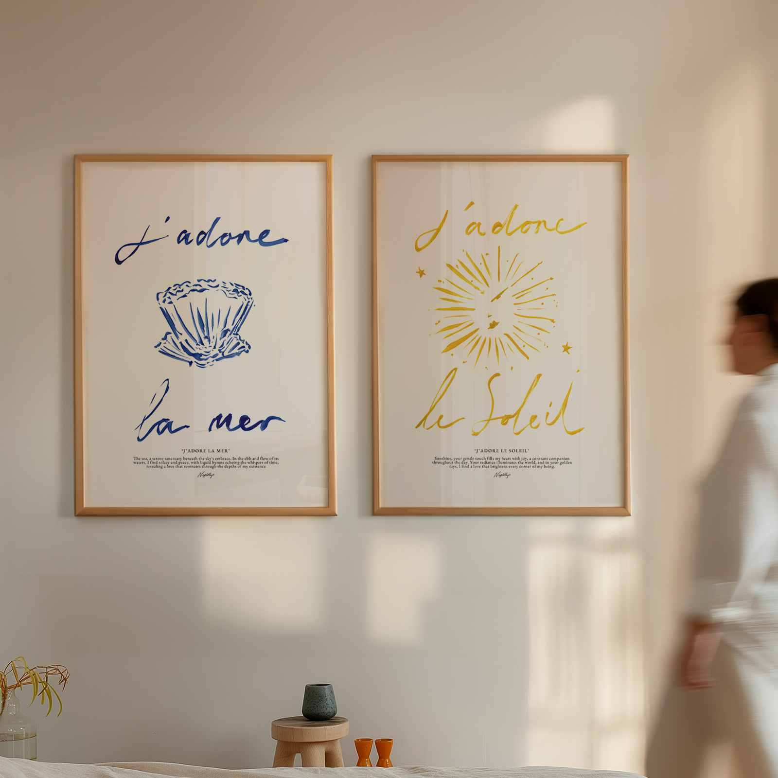 J'adore Le Soleil (Brushstroke Yellow)