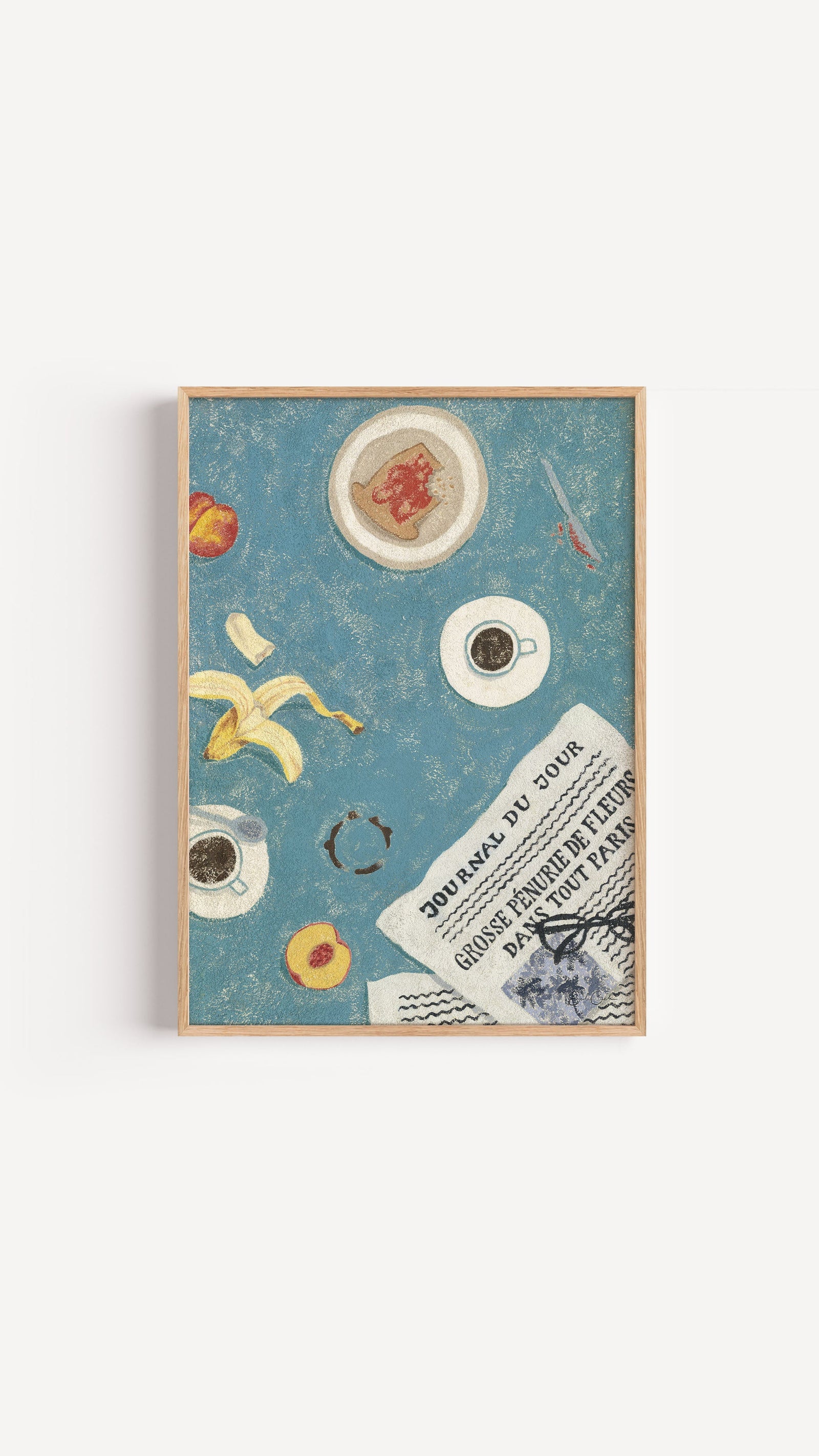 Journal Du Jour - Limited Edition Fine Art Giclée Print