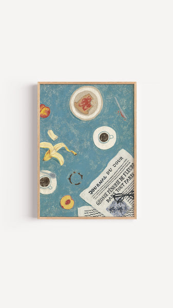 Journal Du Jour - Limited Edition Fine Art Giclée Print