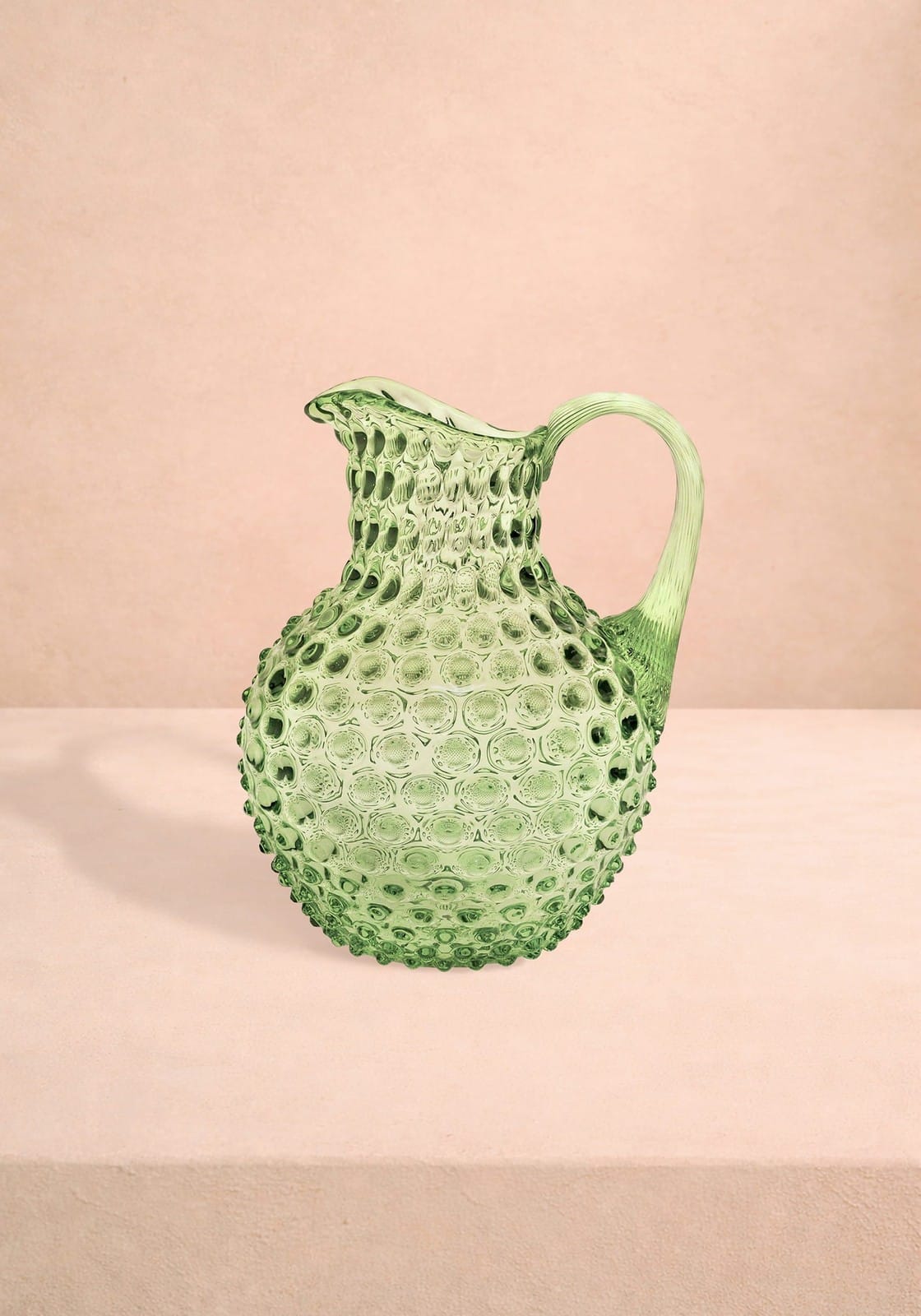 Jug Clover Green Dew Drop Large Jug 2L
