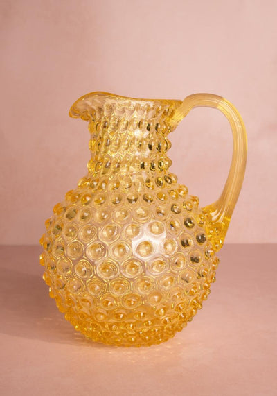 Yellow Dew Drop Large Jug 2L