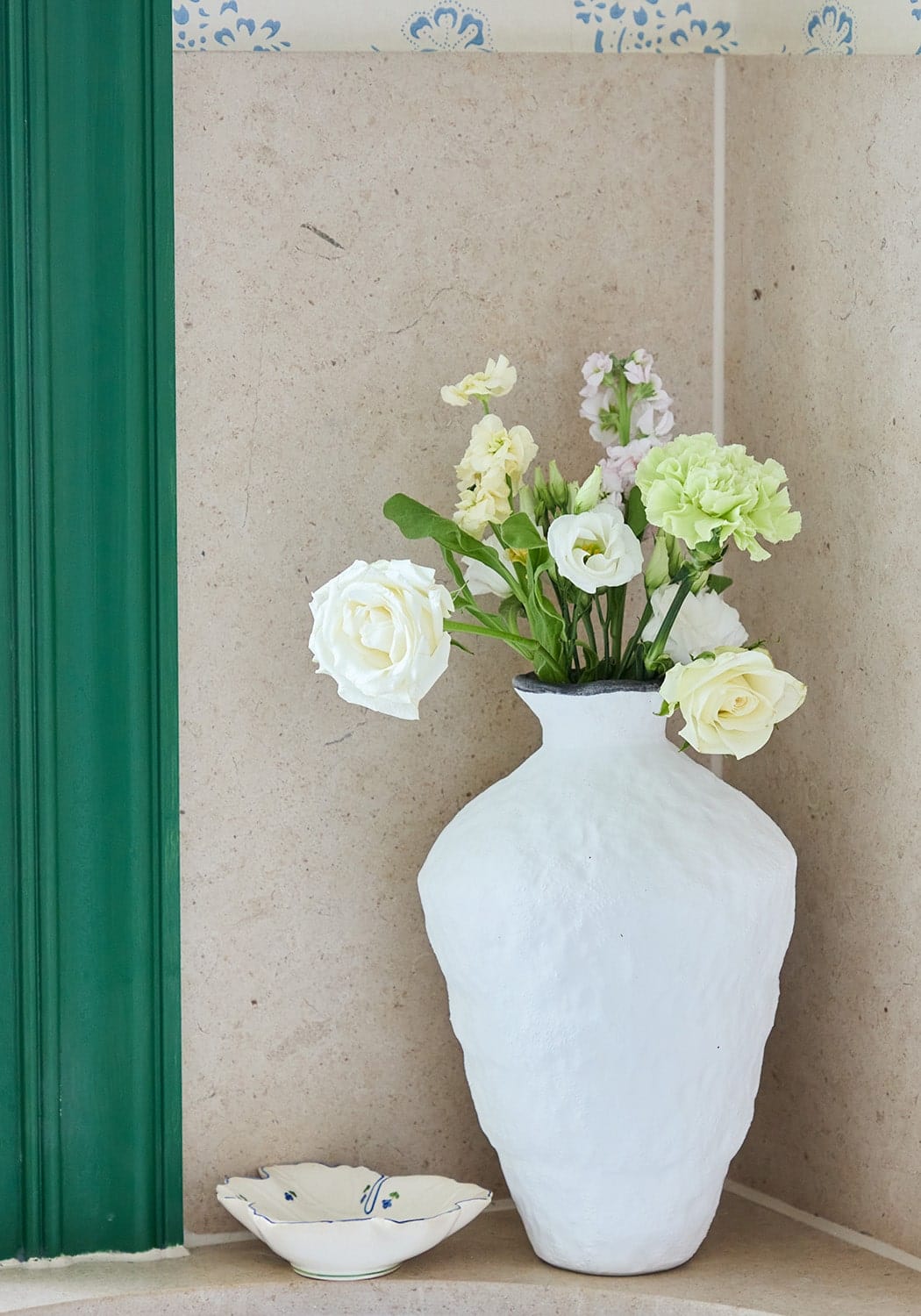 Juliet Ivory Tower Vase - Casa by Josephine Jenno