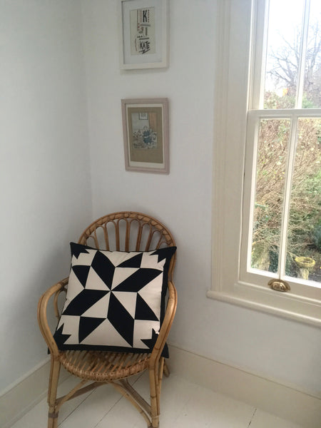 Celest At Night Patchwork Cushion