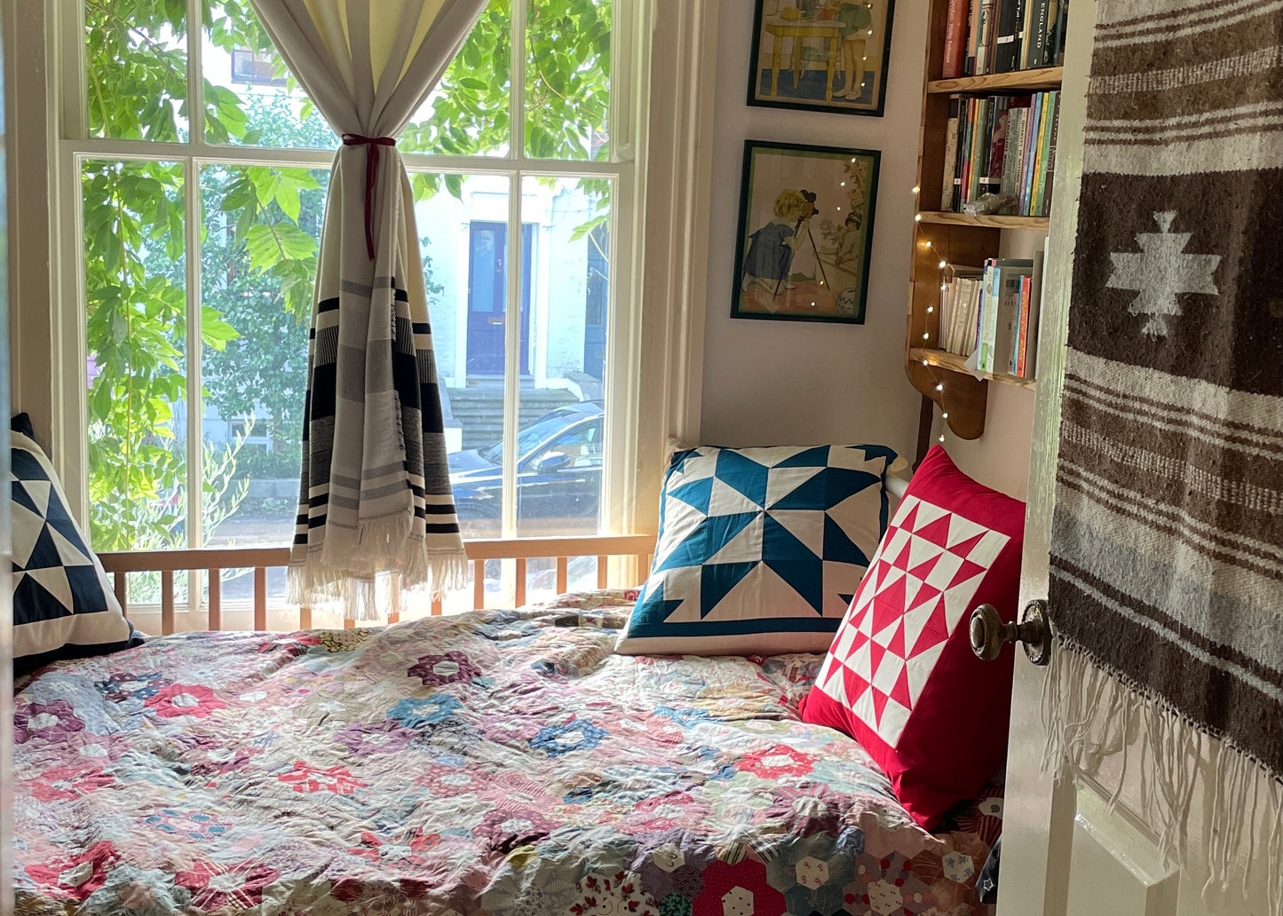 Celest Patchwork Cushion