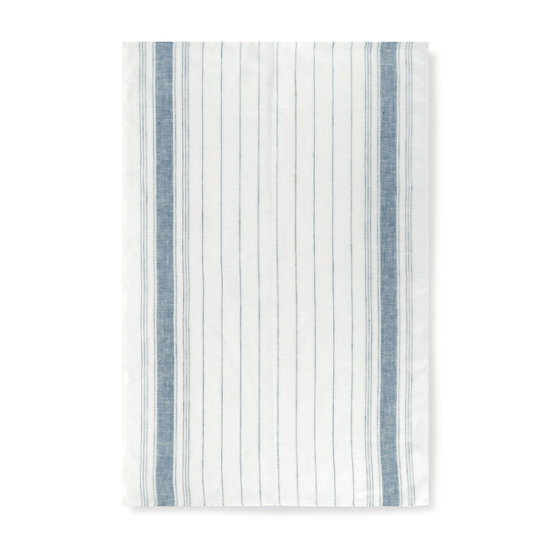 Set of 3 Kitchen Towels in French Blue