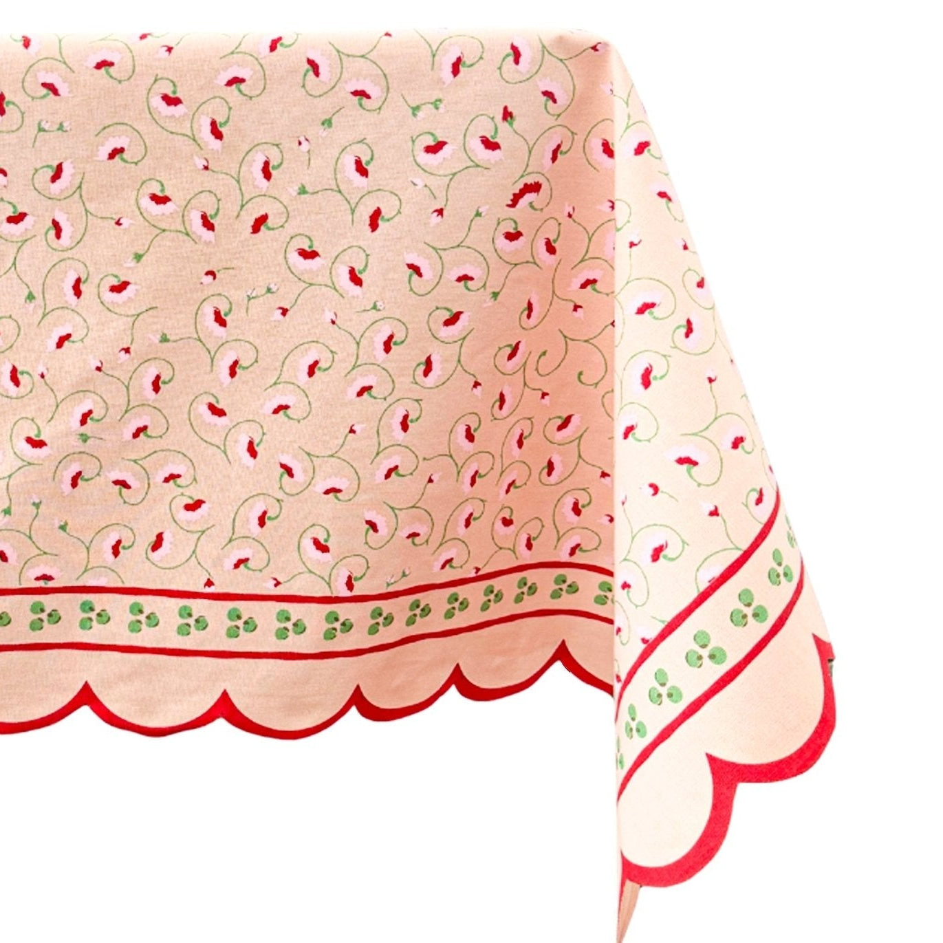 La Leccia Light Pink Outdoor Tablecloth