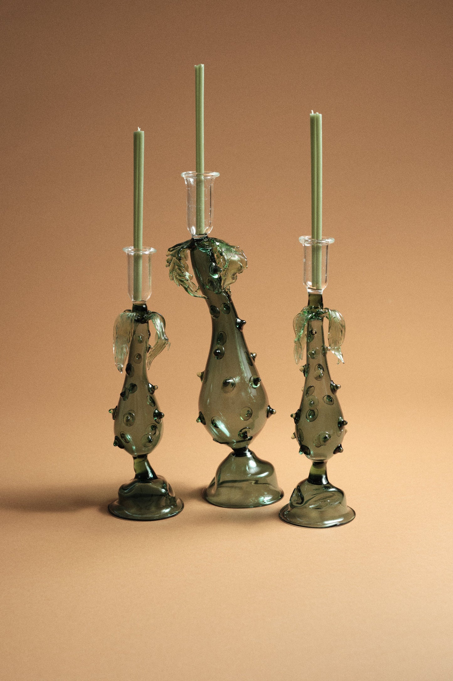 Palm Candle Holder