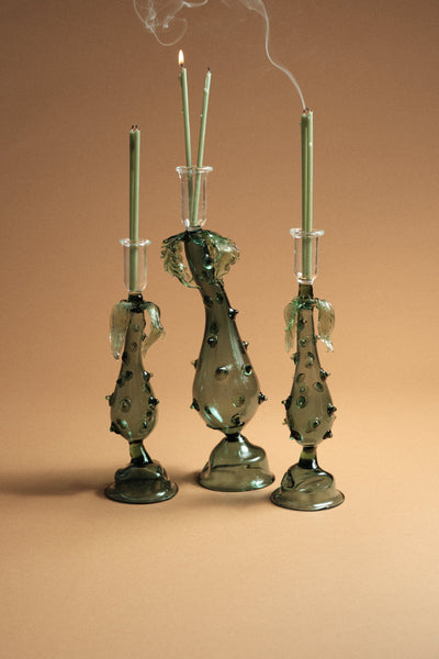 Palm Candle Holder