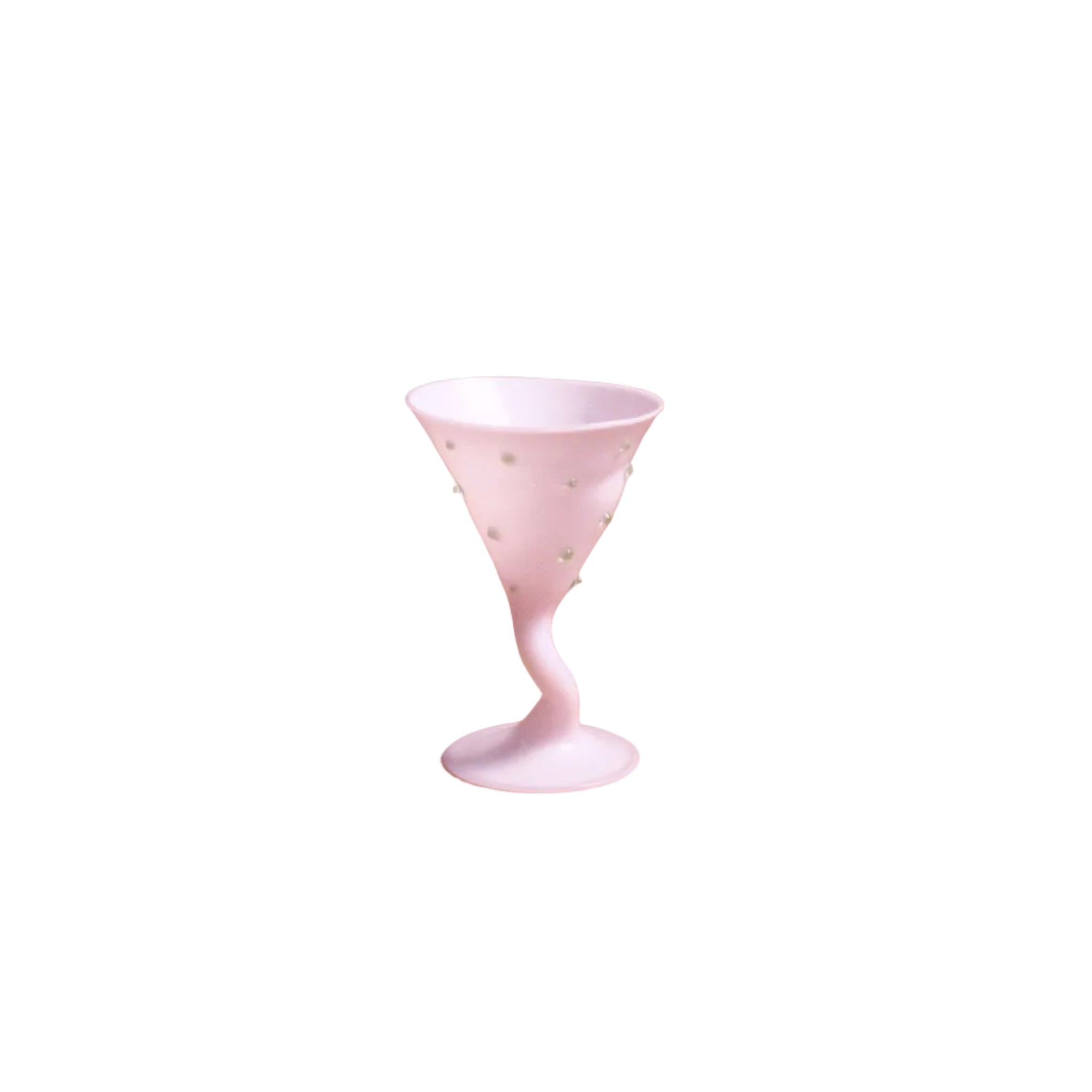 Frog Daisy Glass, Strawberry