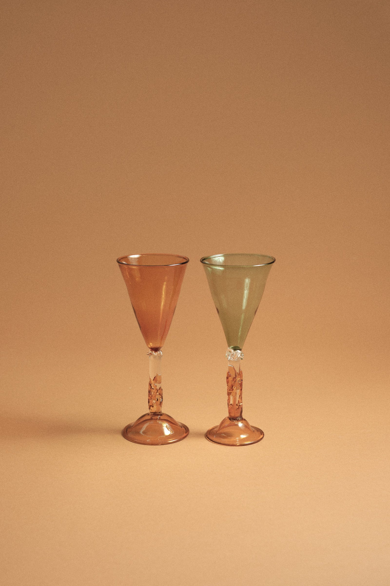 Agape Glass, Orange