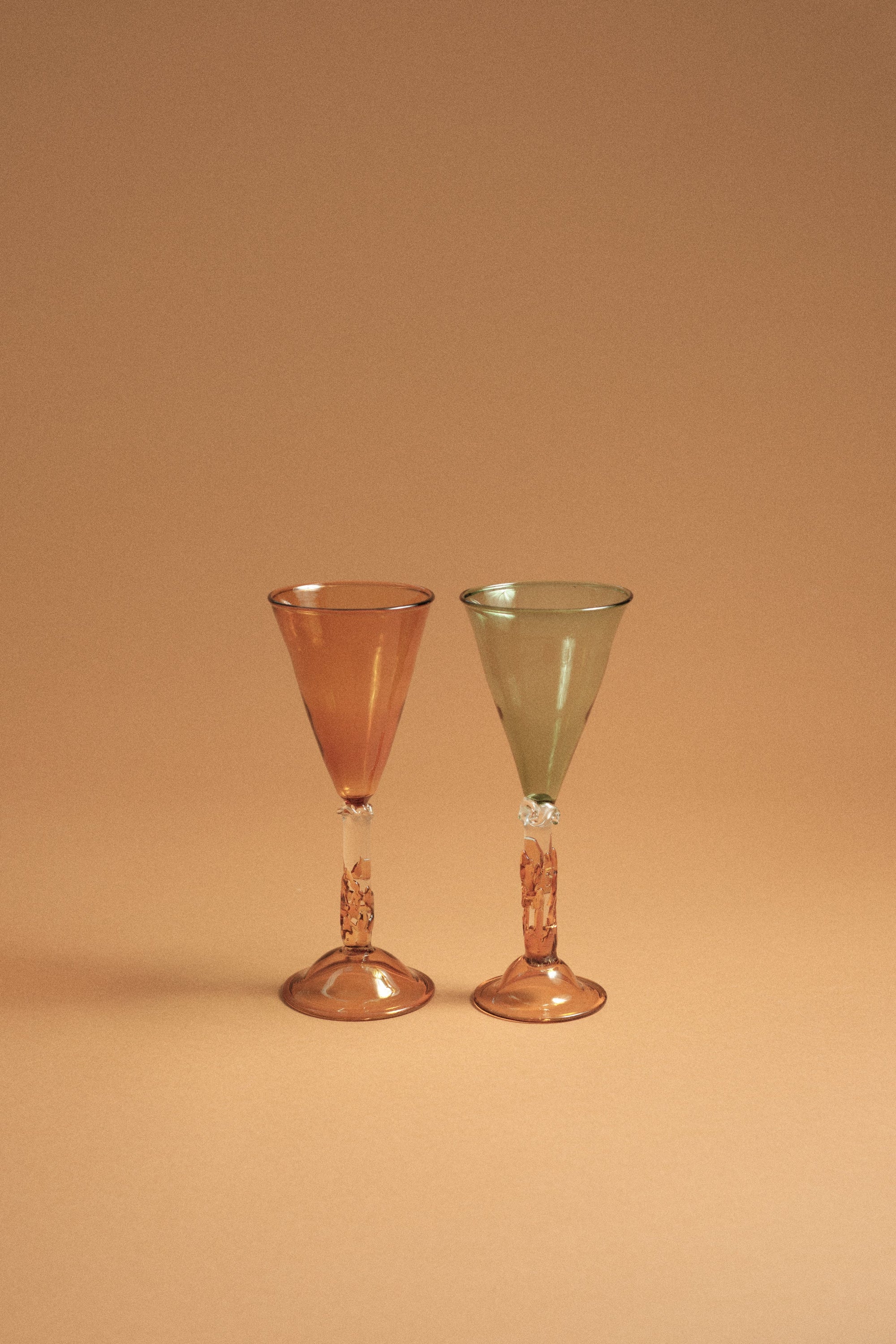 Agape Glass, Orange