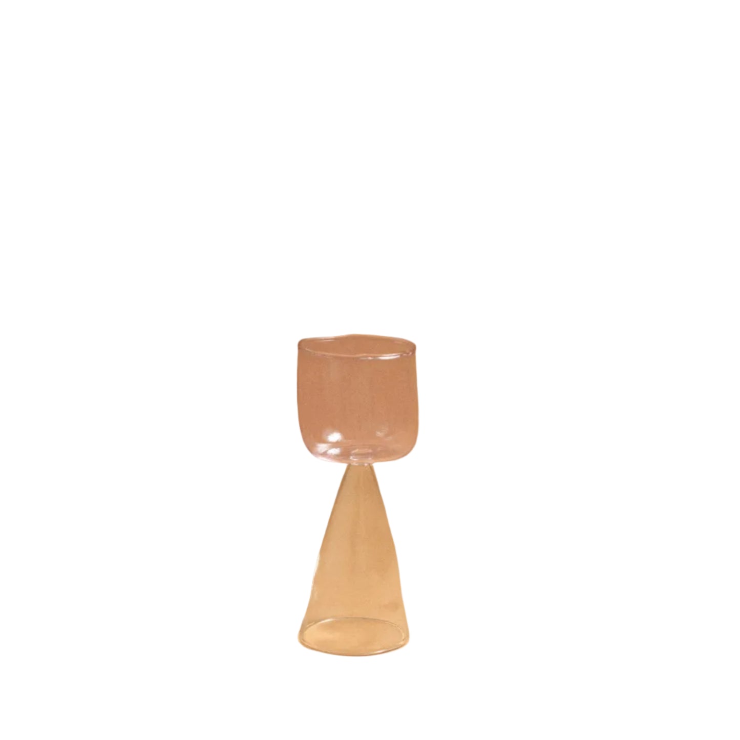 Bical Glass, Pink & Clear
