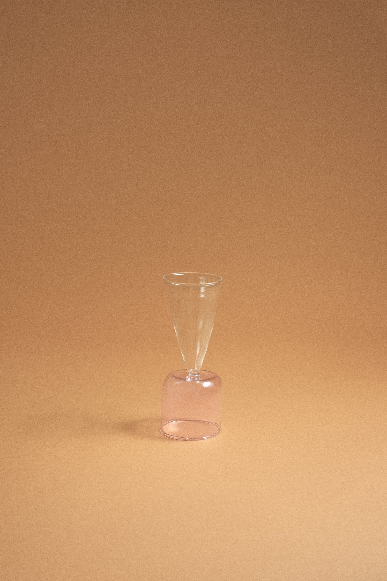 Bical Glass, Pink & Clear