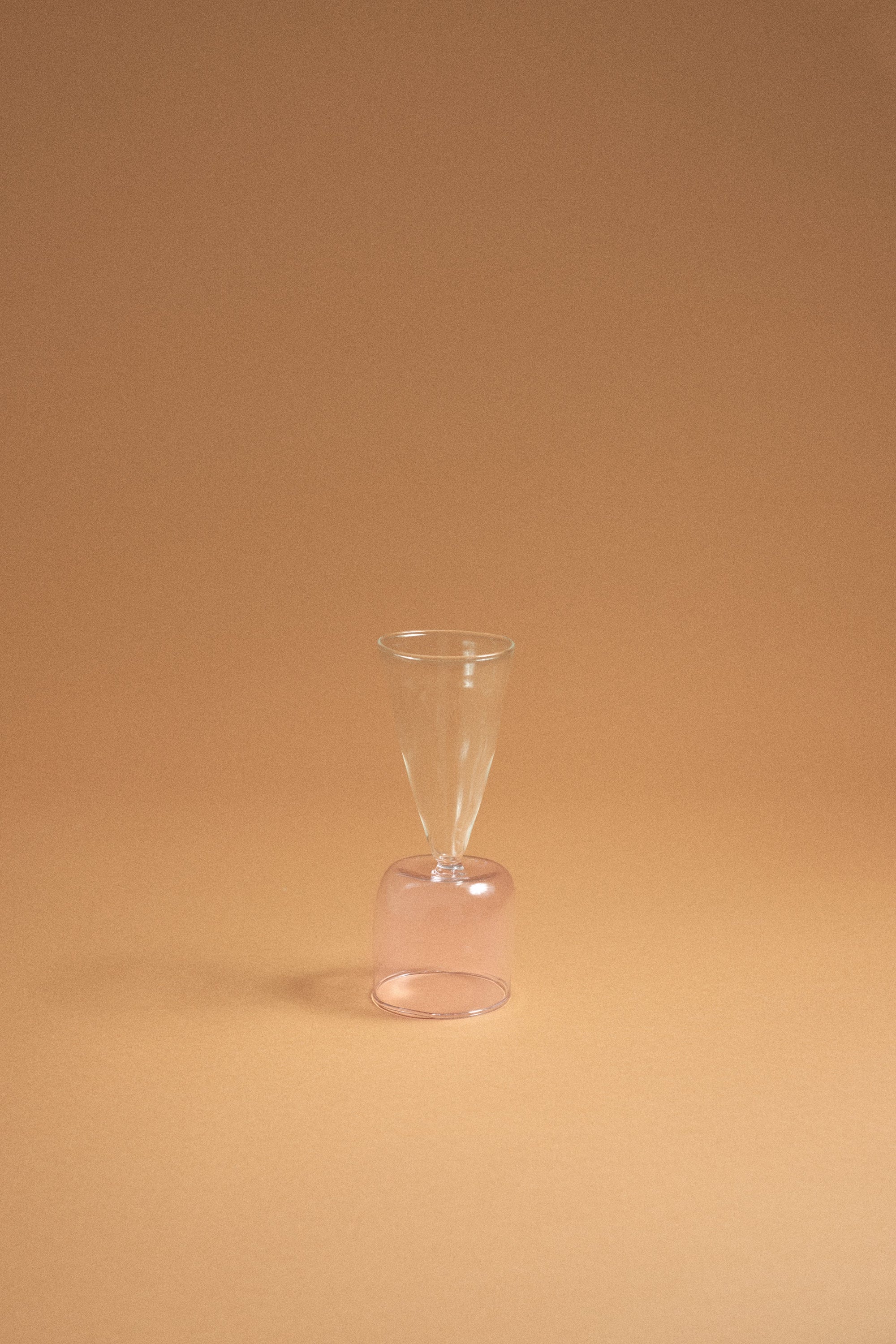 Bical Glass, Pink & Clear