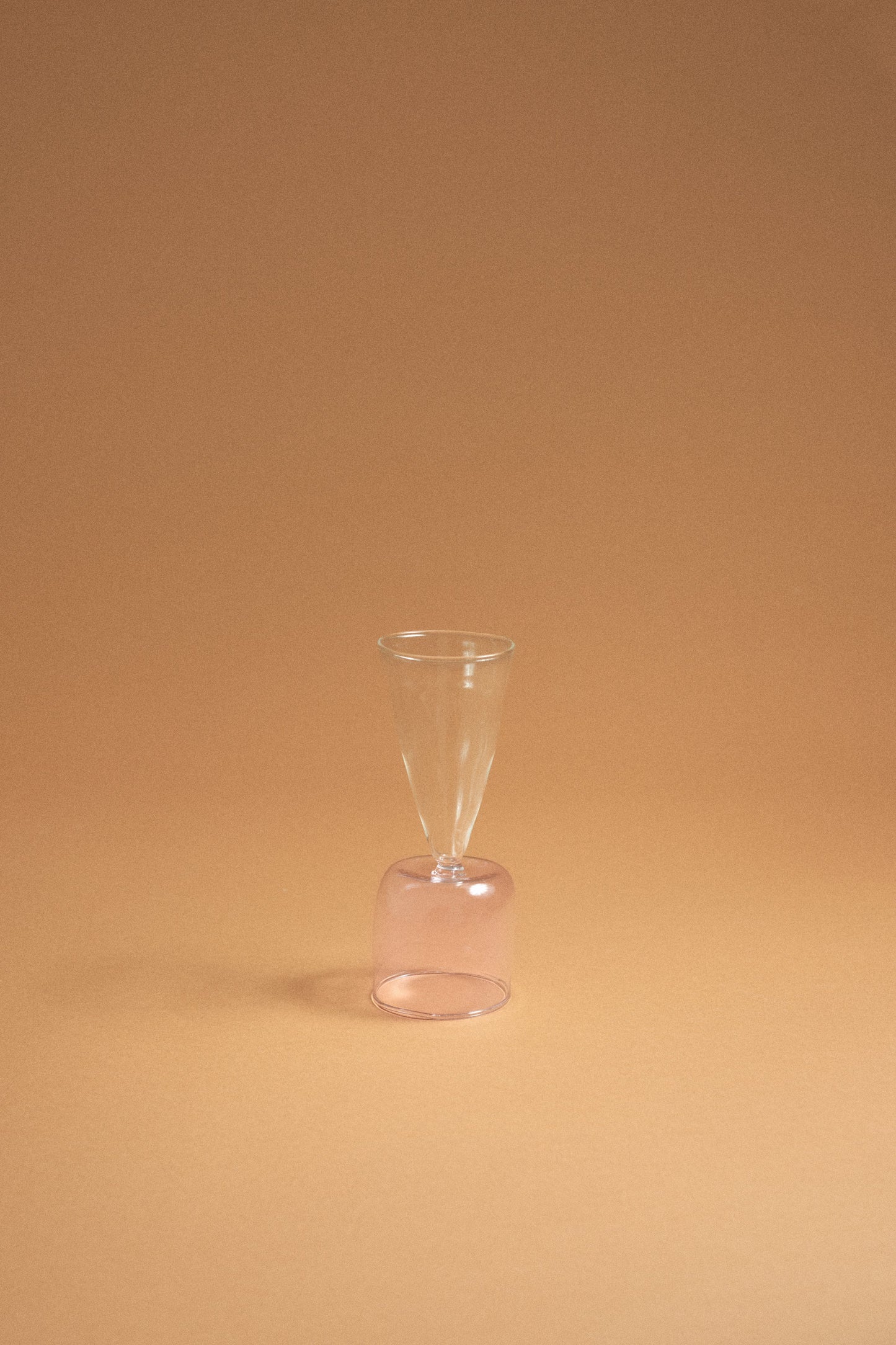 Bical Glass, Pink & Clear