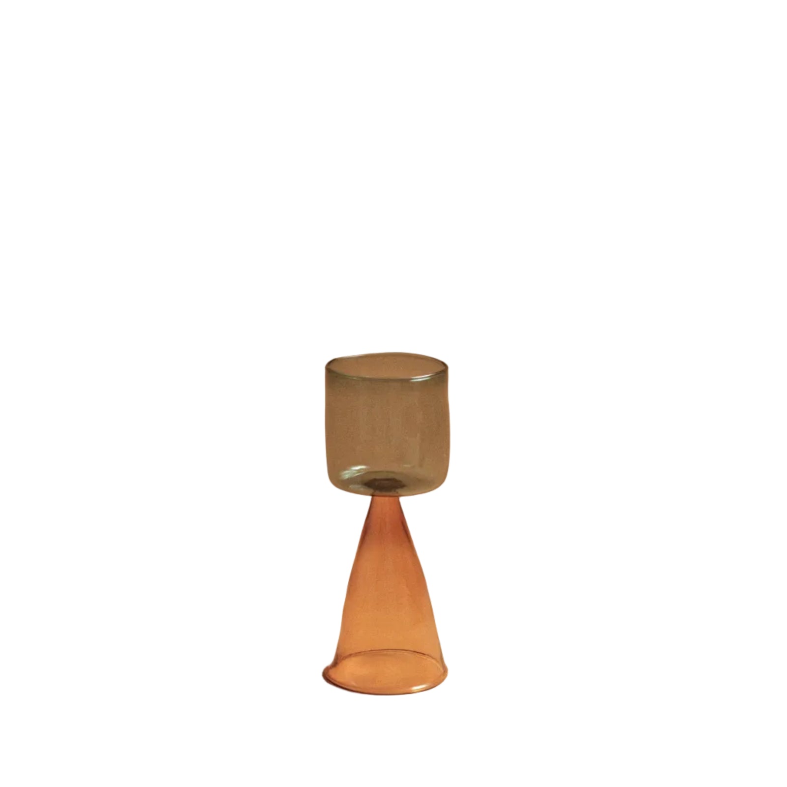 Bical Glass, Blue & Orange