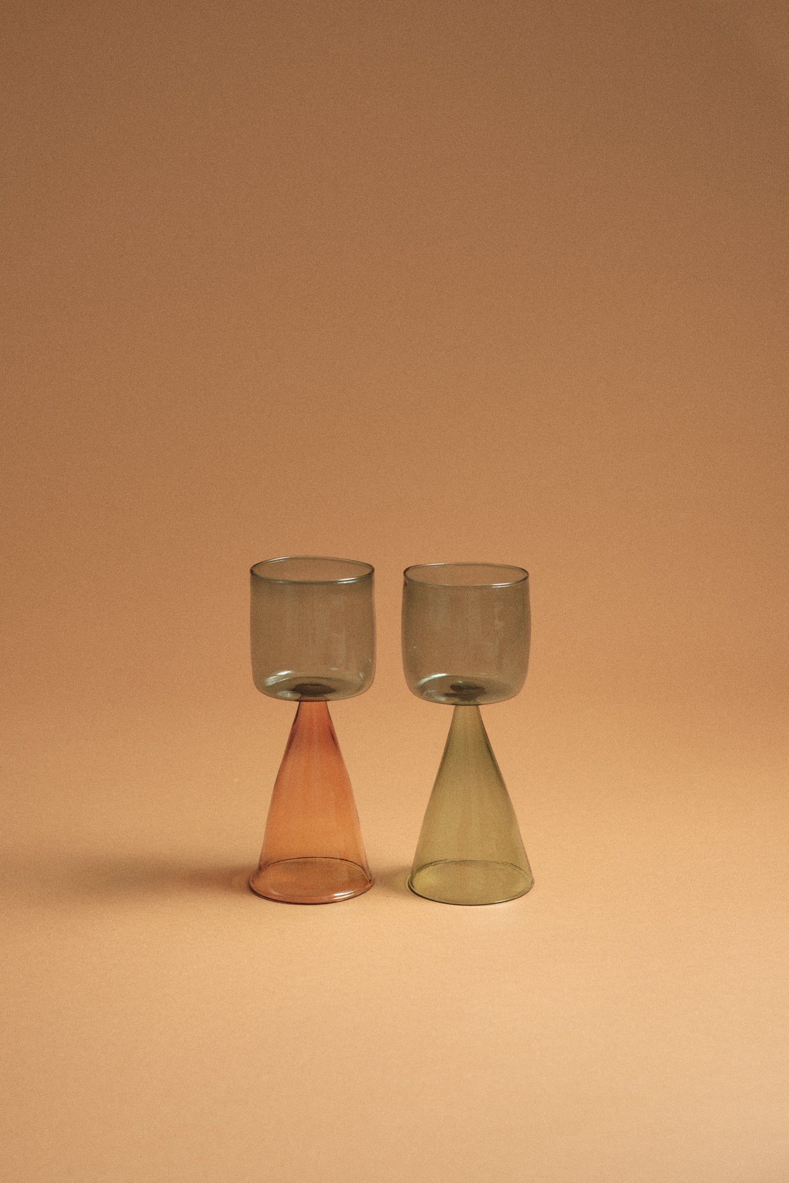 Bical Glass, Blue & Green