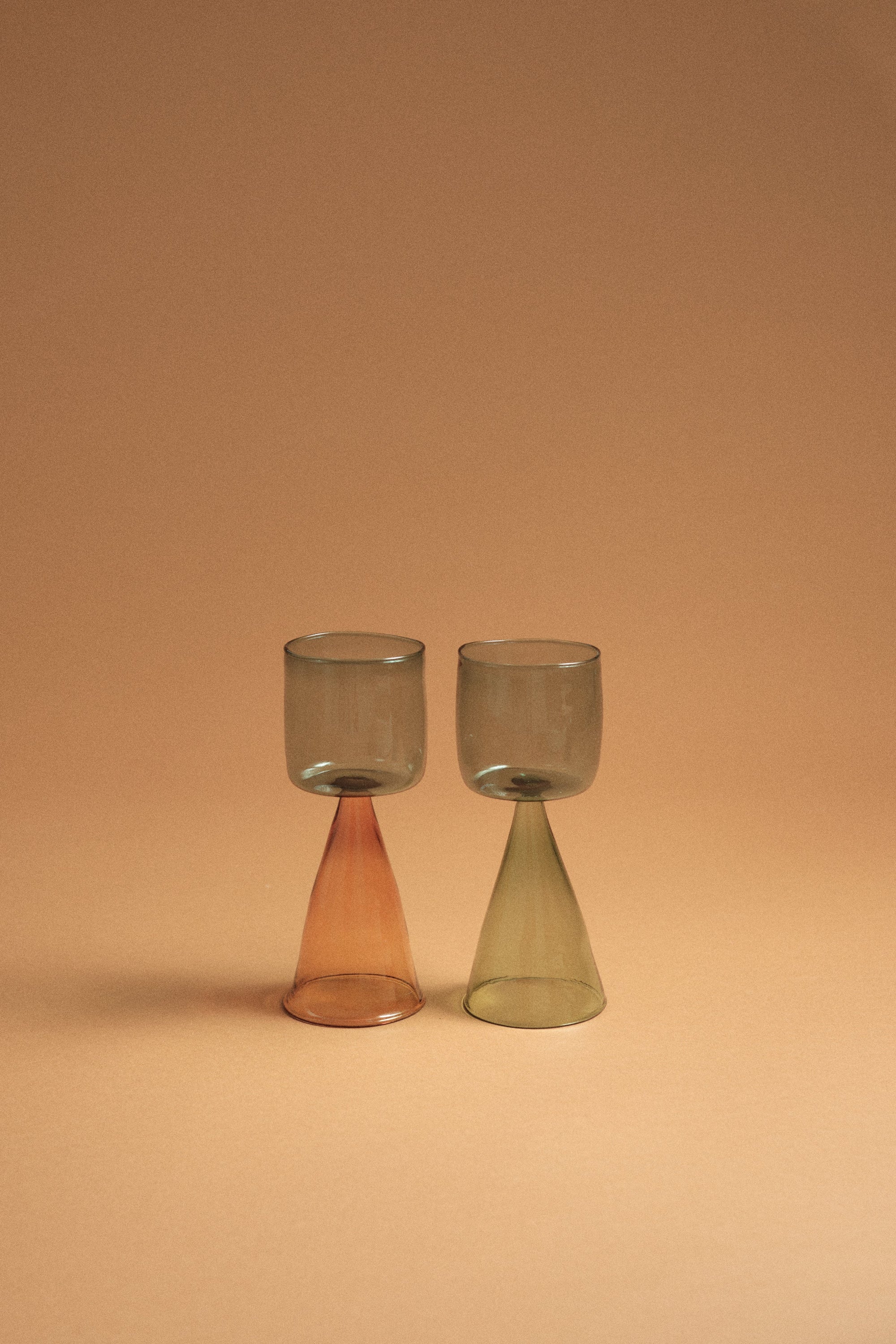 Bical Glass, Blue & Green