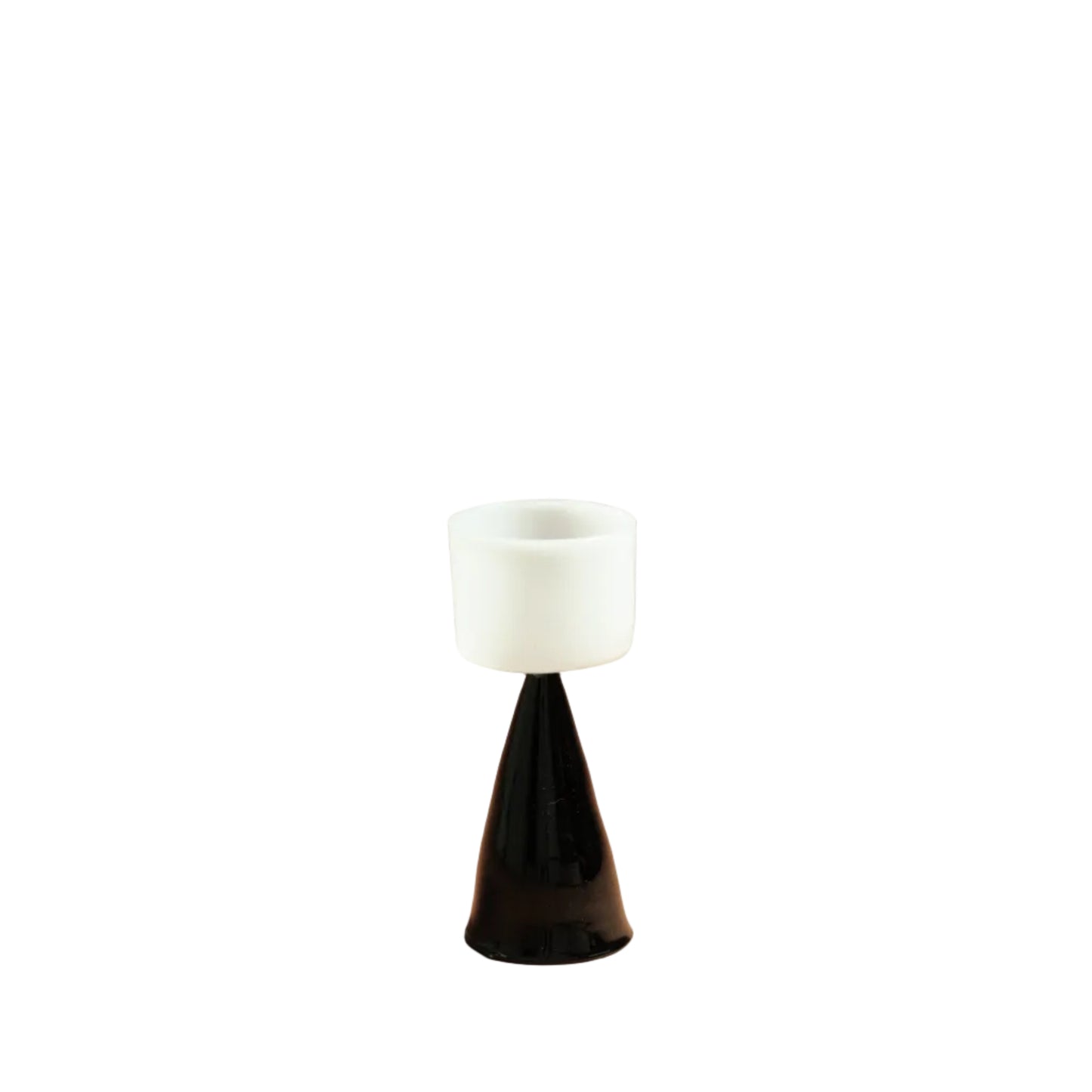 Bical Glass, White & Black
