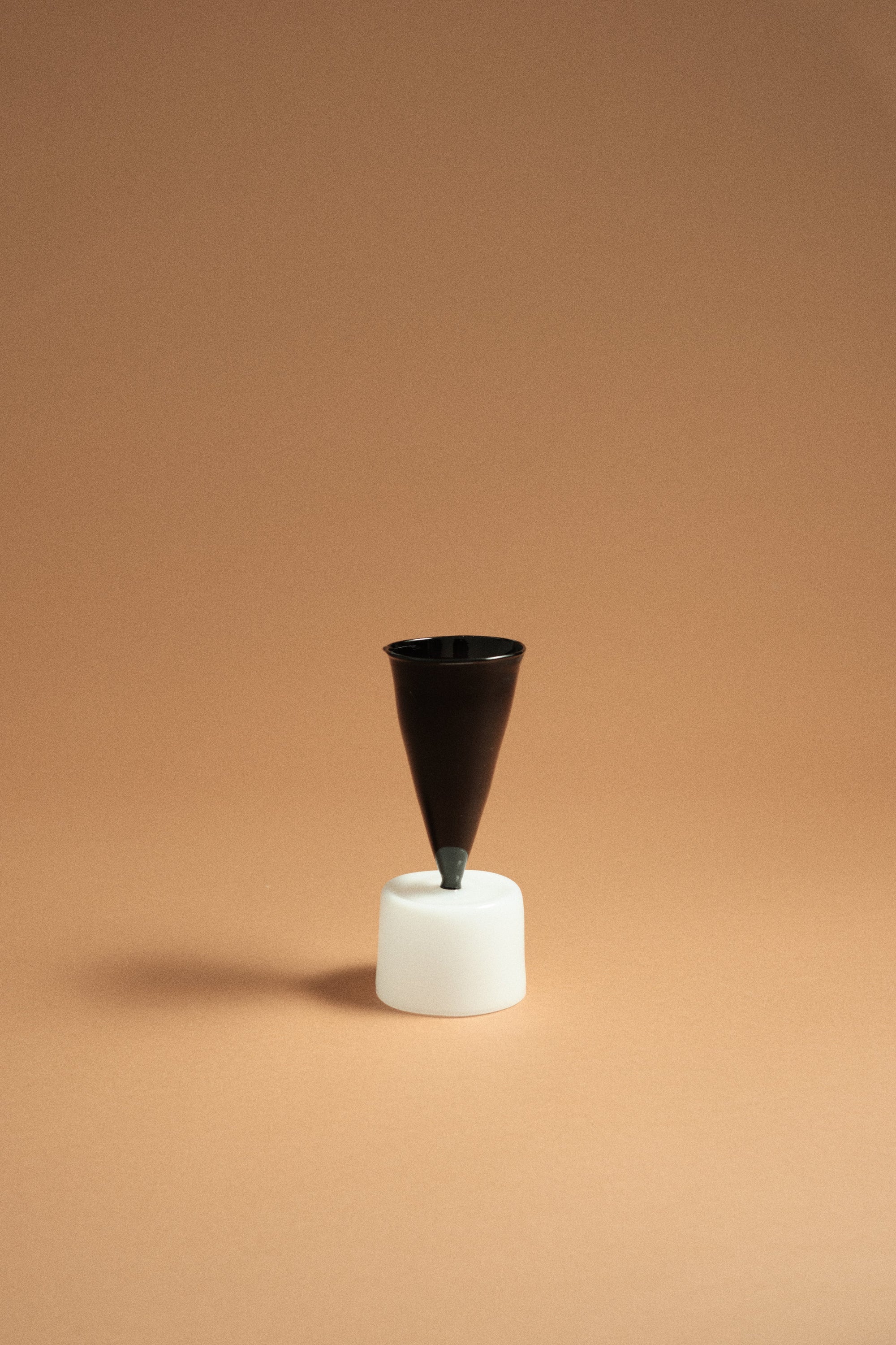 Bical Glass, White & Black