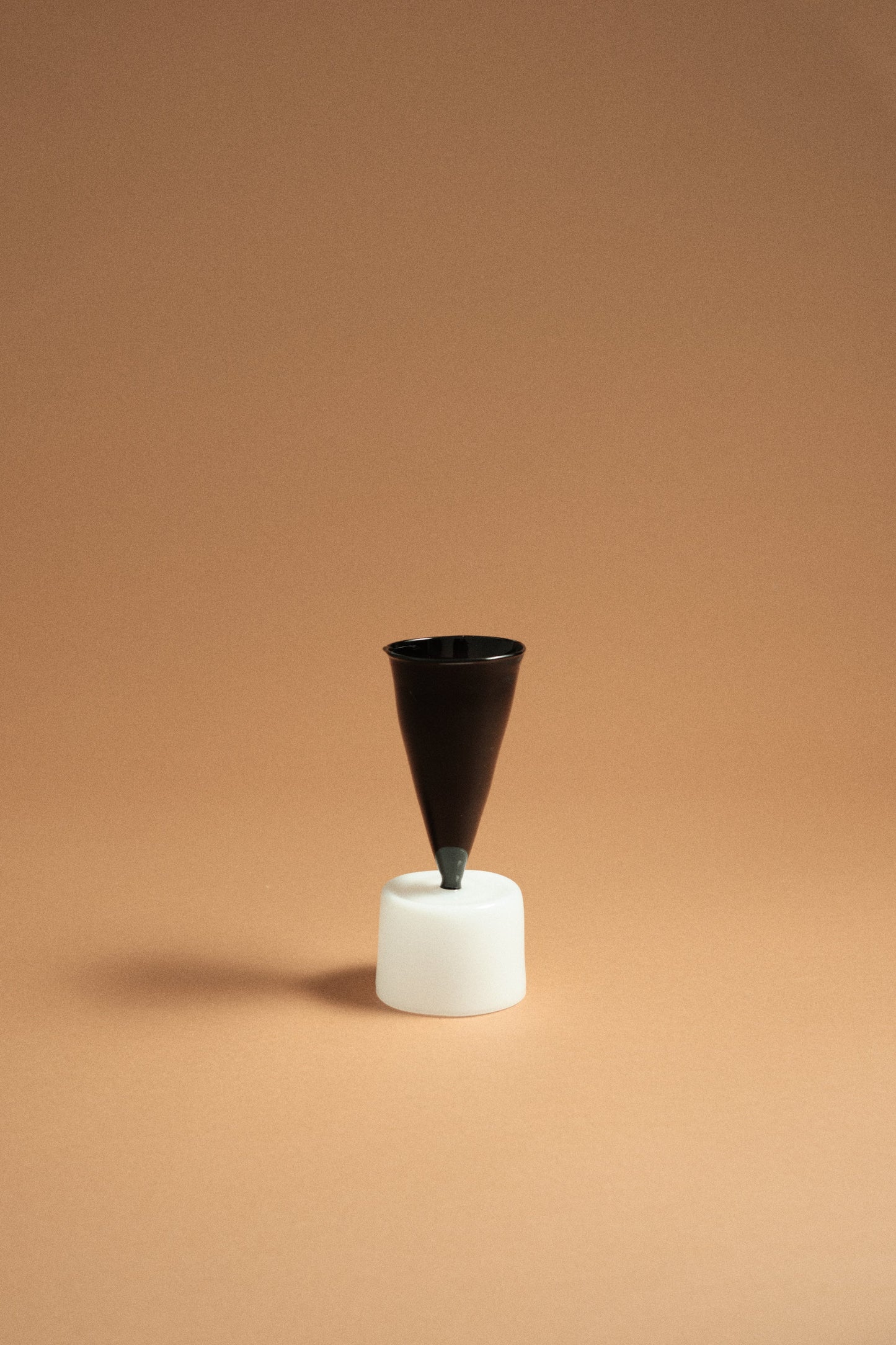 Bical Glass, White & Black