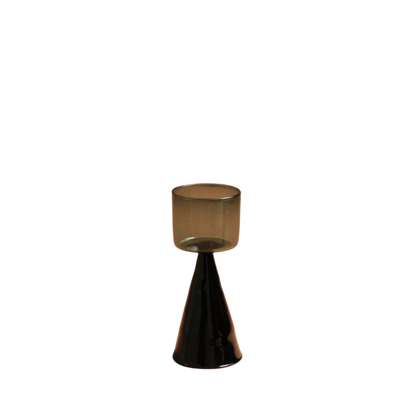 Bical Glass, Blue & Black