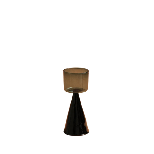 Bical Glass, Blue & Black