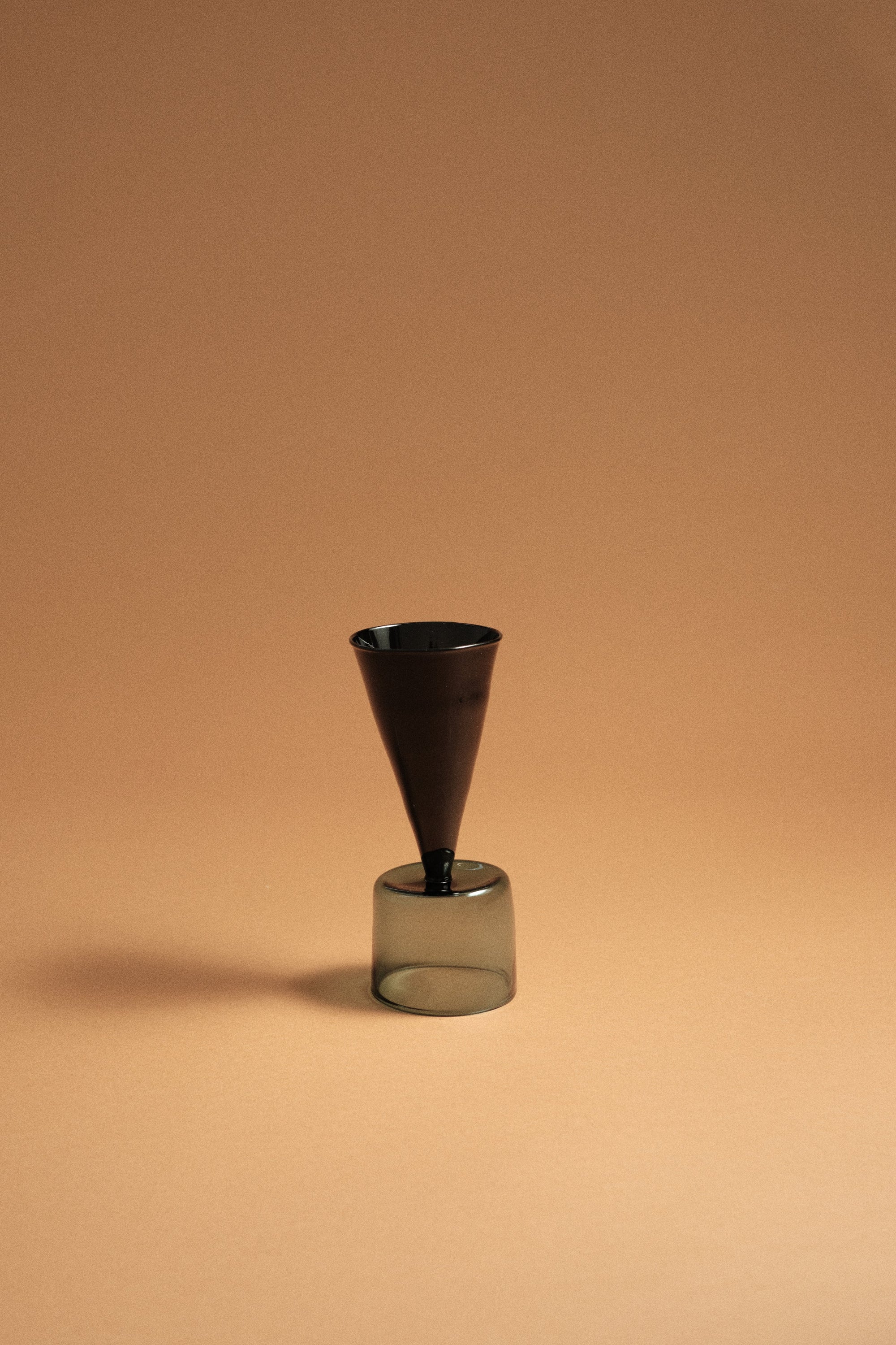 Bical Glass, Blue & Black
