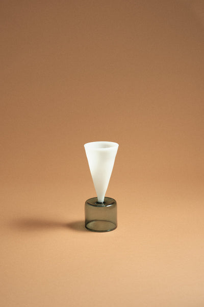 Bical Glass, Blue & White