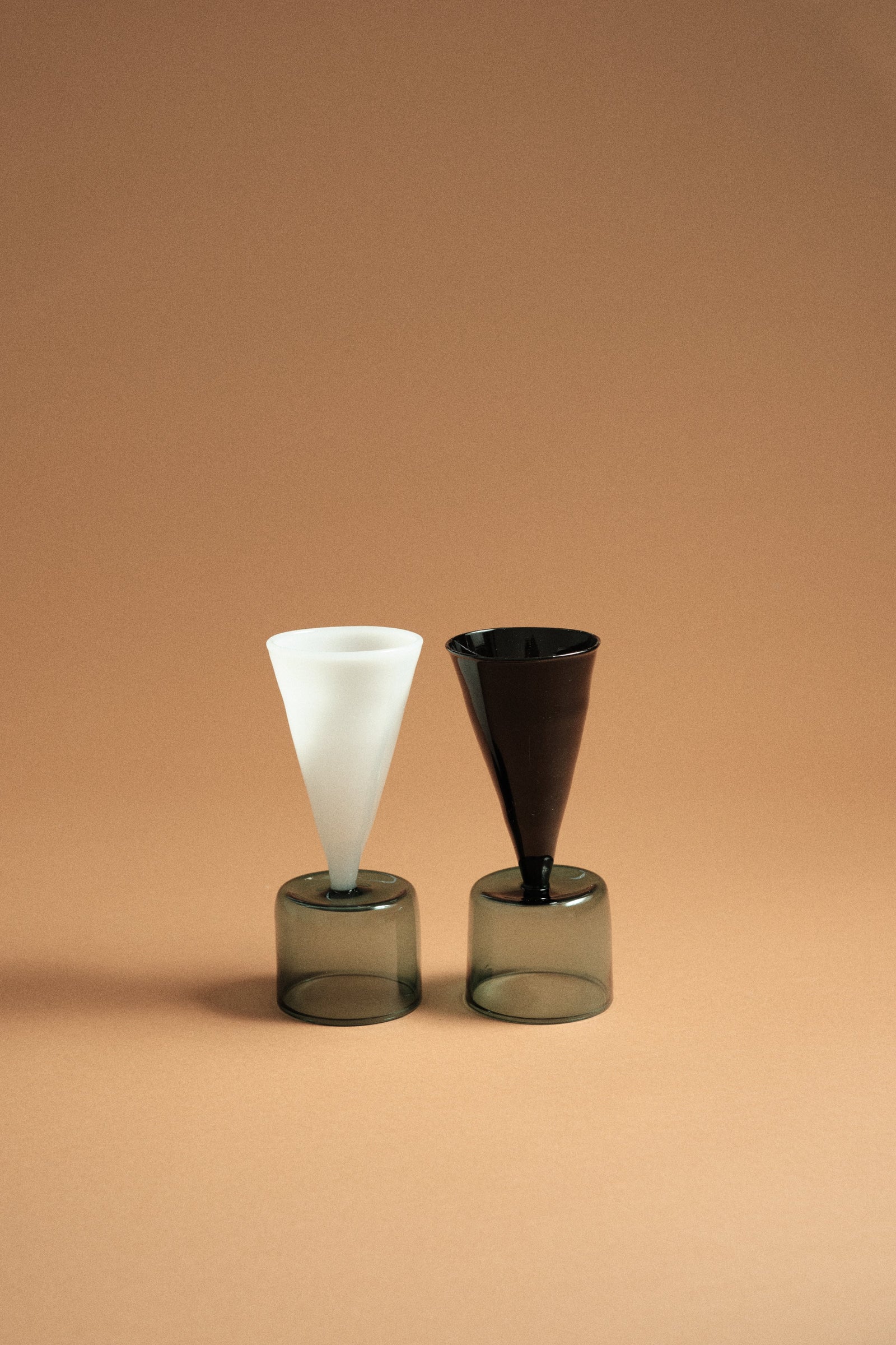 Bical Glass, Blue & Black